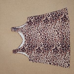 Leopard Print Tank Top